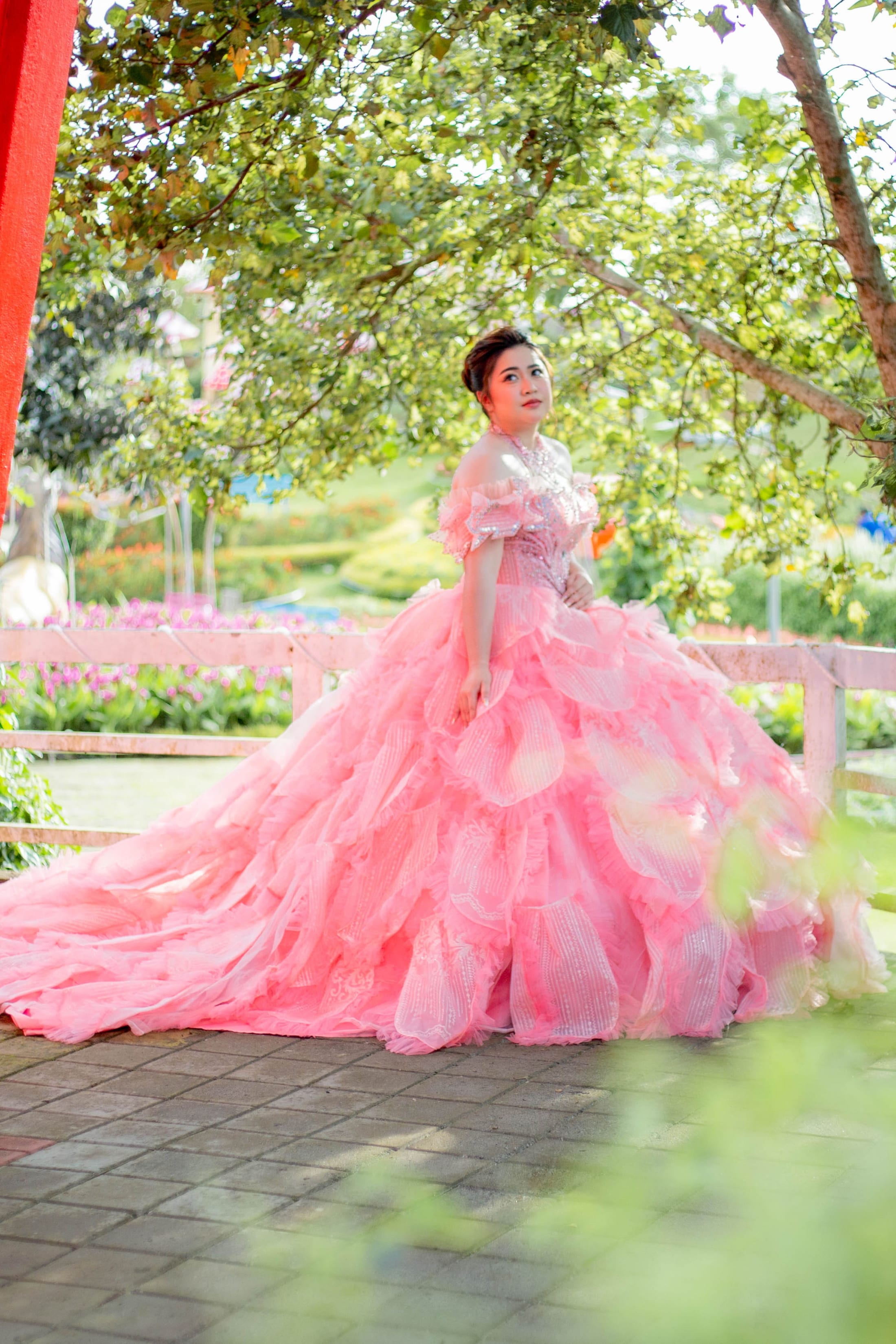 Pink Princess Ballgown
